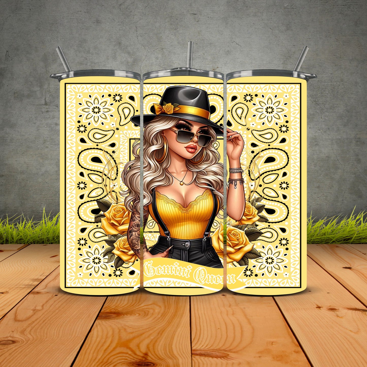 Zodiac Queen Blonde Edition Tumbler