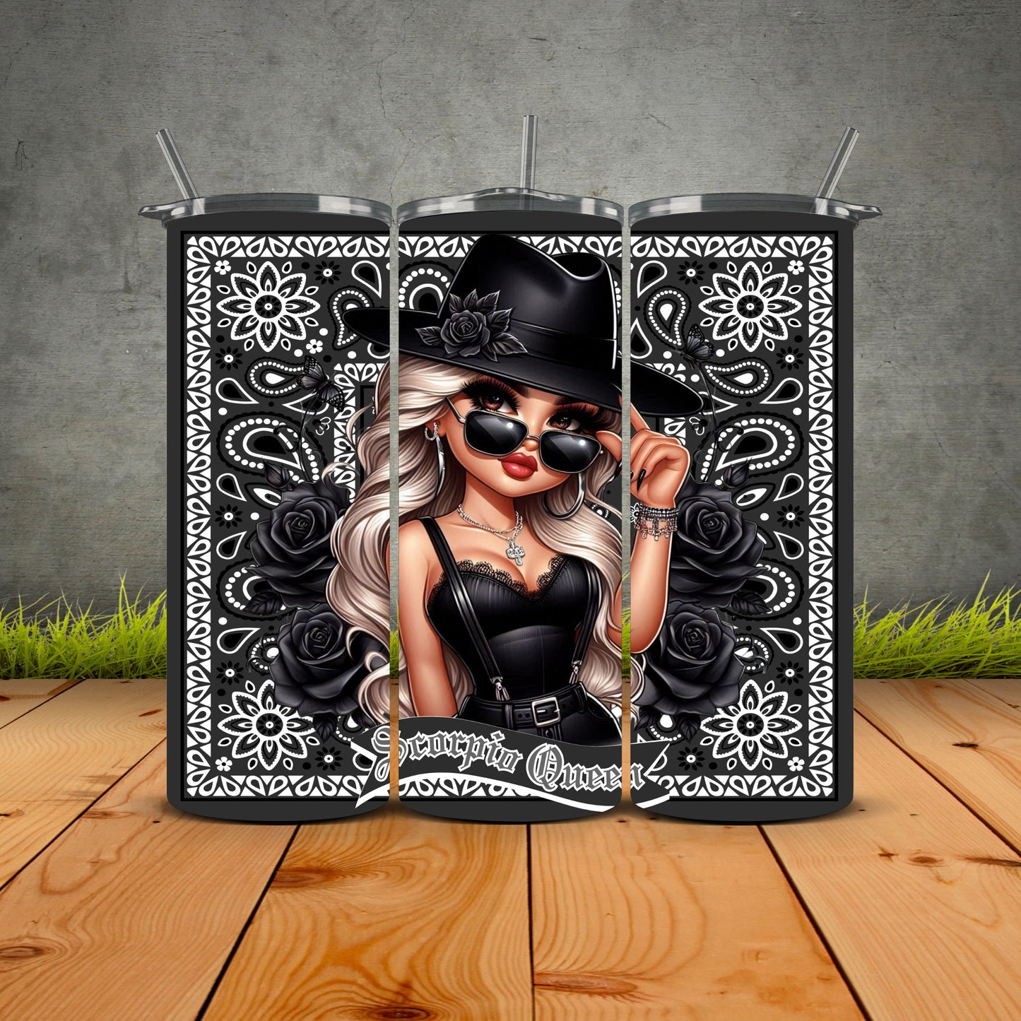 Zodiac Queen Blonde Edition Tumbler