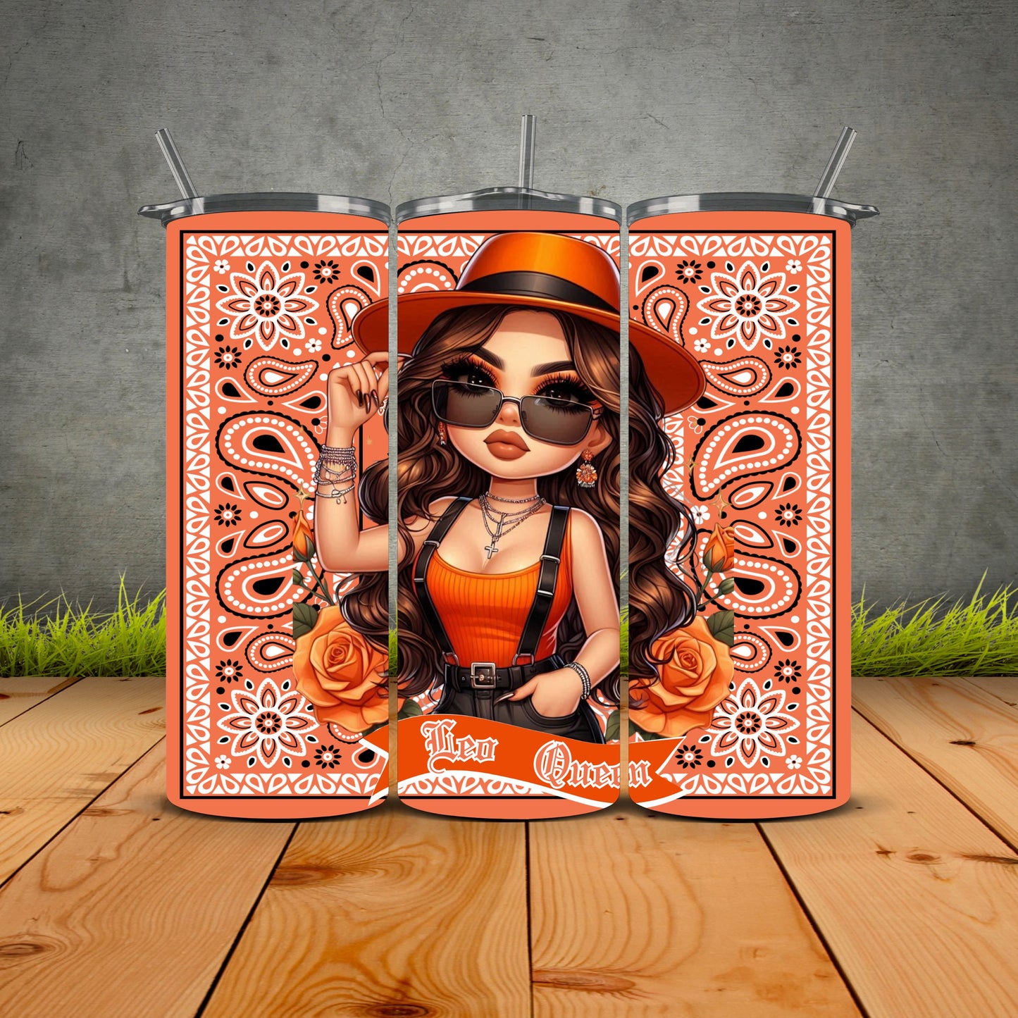 Zodiac Queen Brunette Edition Tumbler