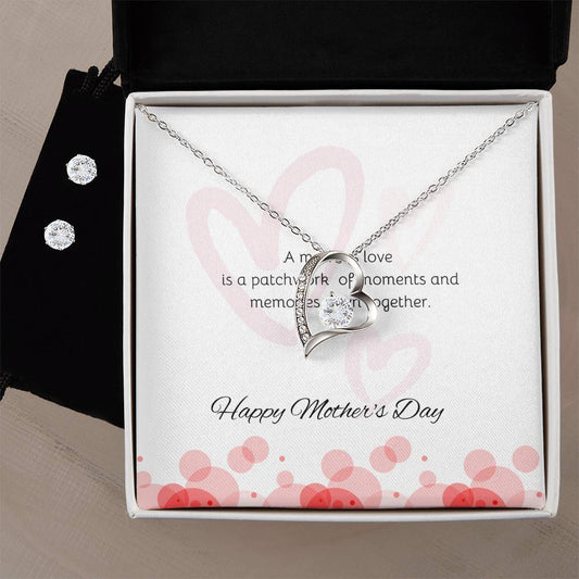Forever Love Necklace & Earring Set (Mother's Day)