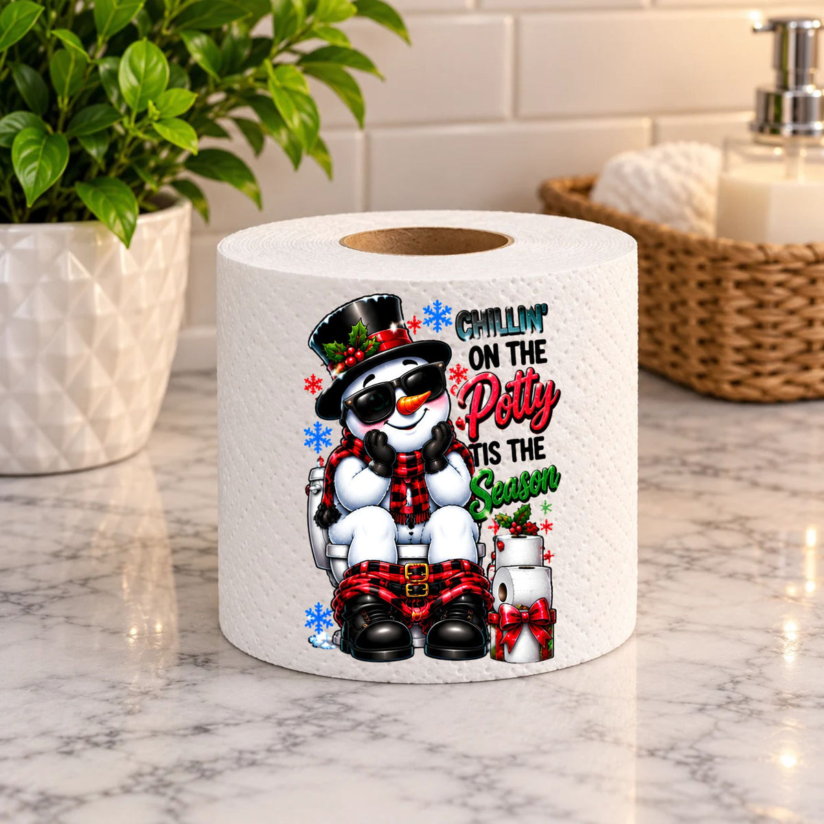 Chillini On The Potty Tis The Season
