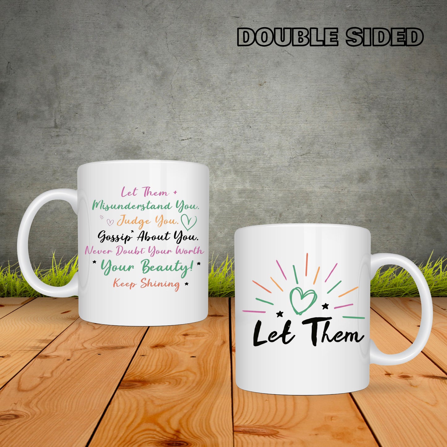 Let Them Coffee Mug