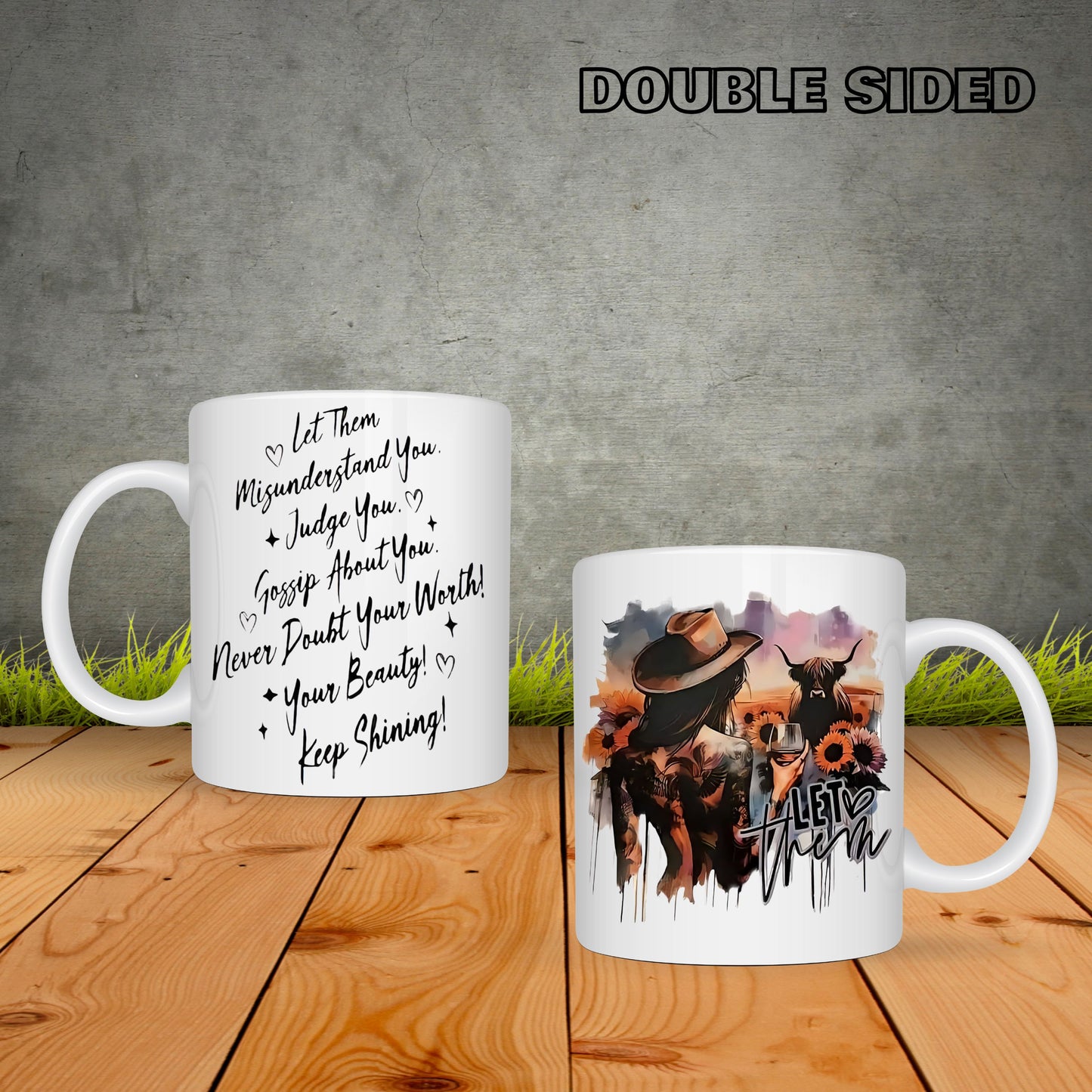 Let Them Misunderstand You Coffee Mug