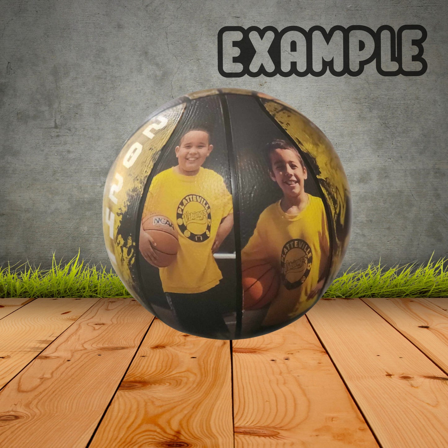 Customized Basketball Keepsake