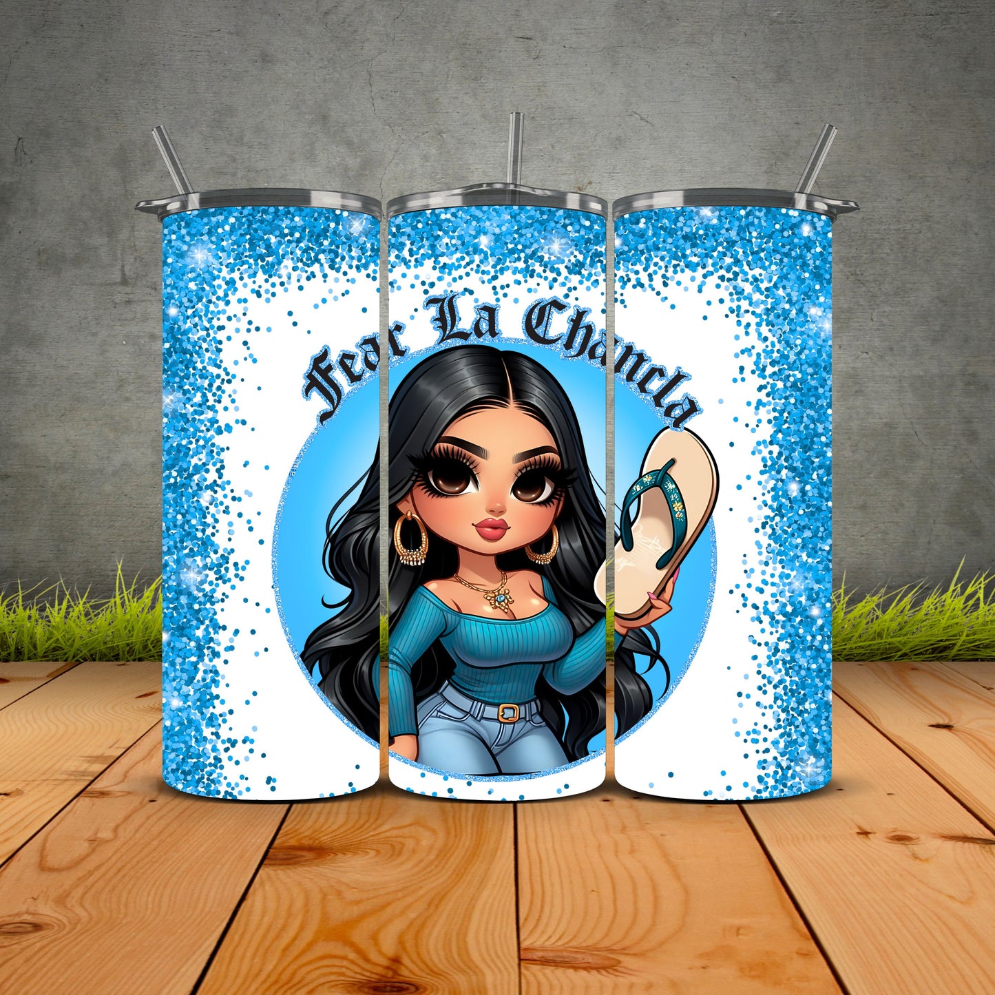 Fear the Chancla Tumbler