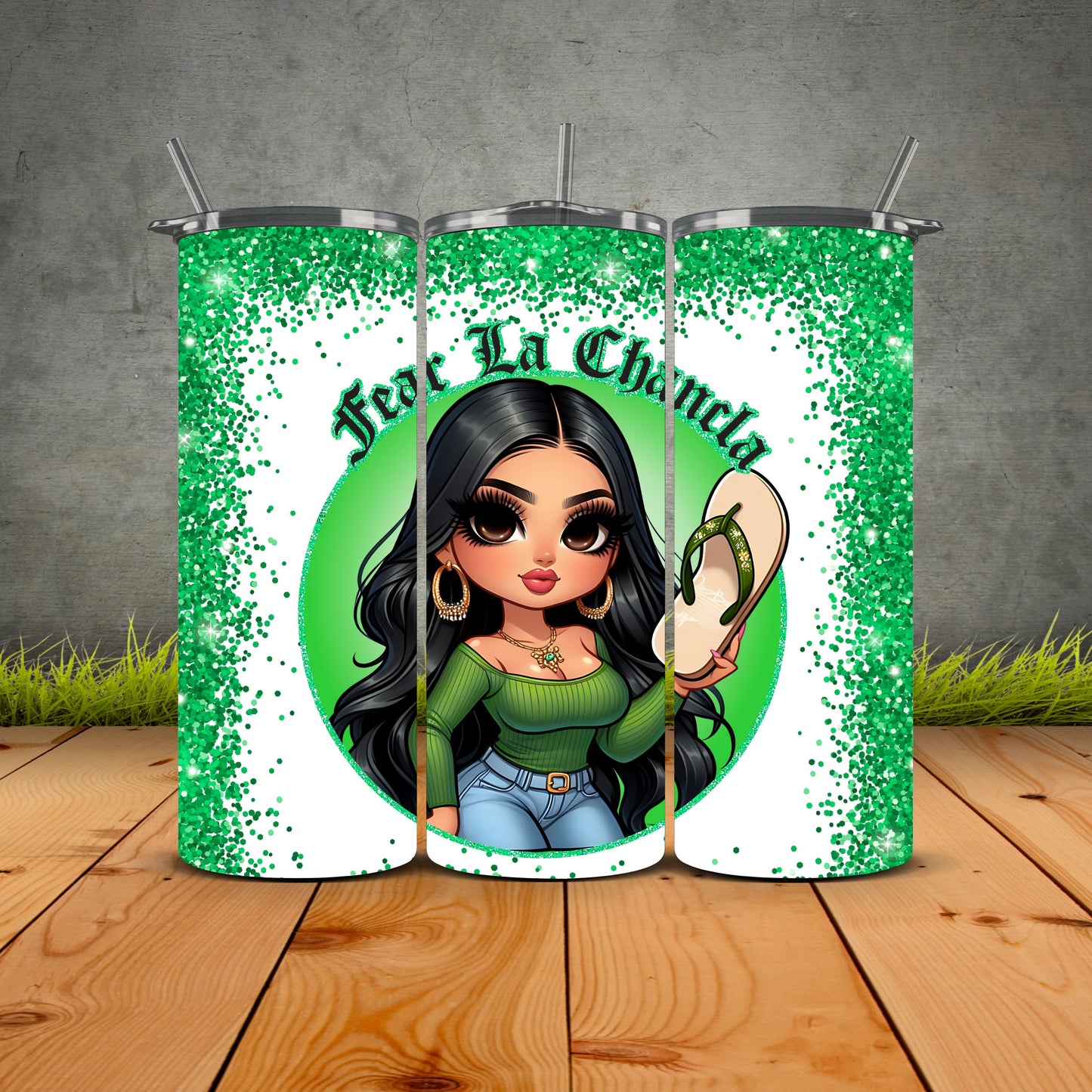 Fear the Chancla Tumbler