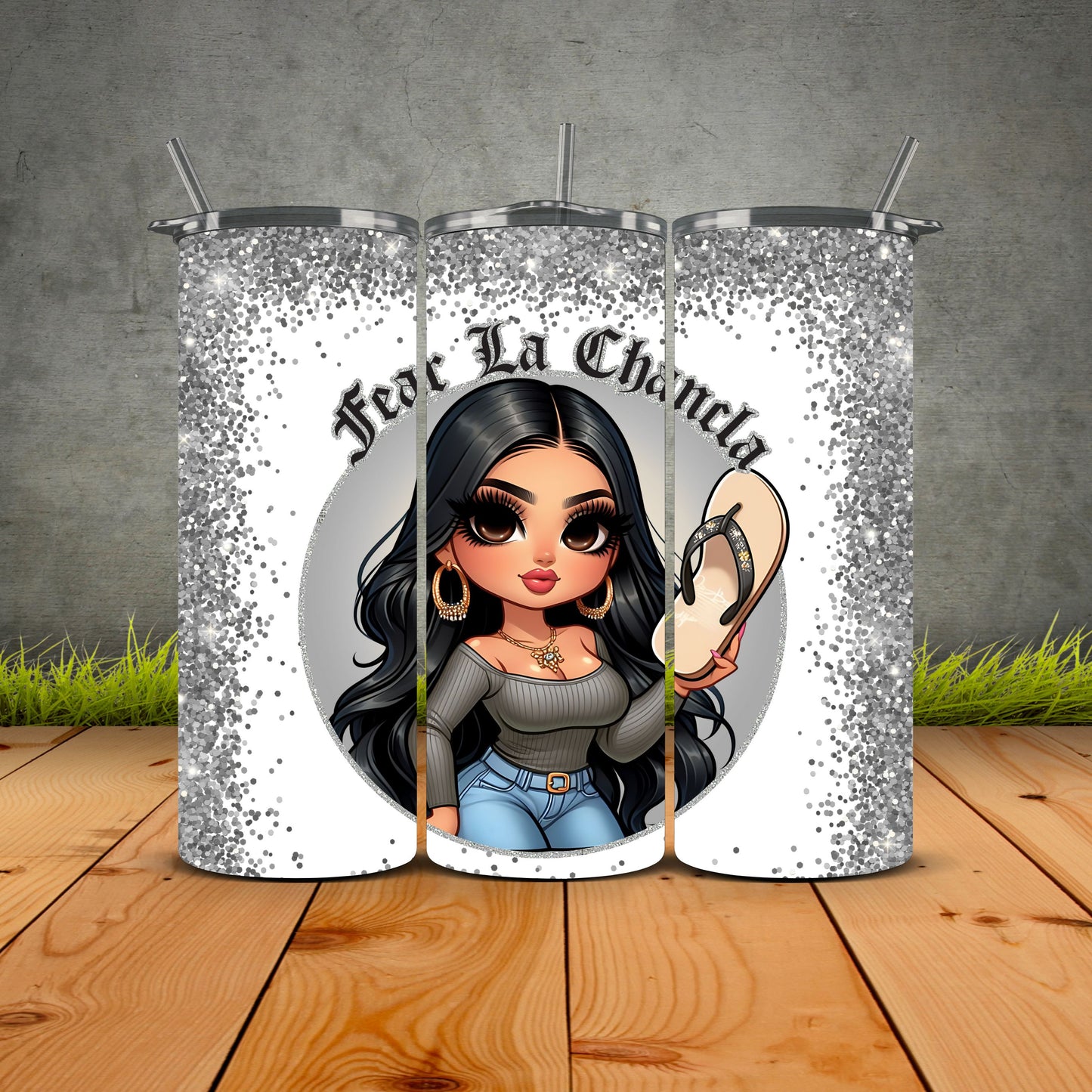 Fear the Chancla Tumbler