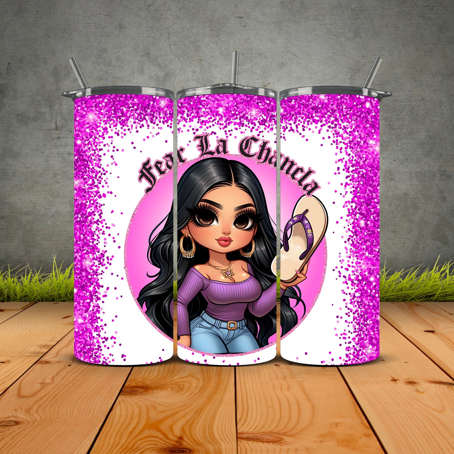 Fear the Chancla Tumbler
