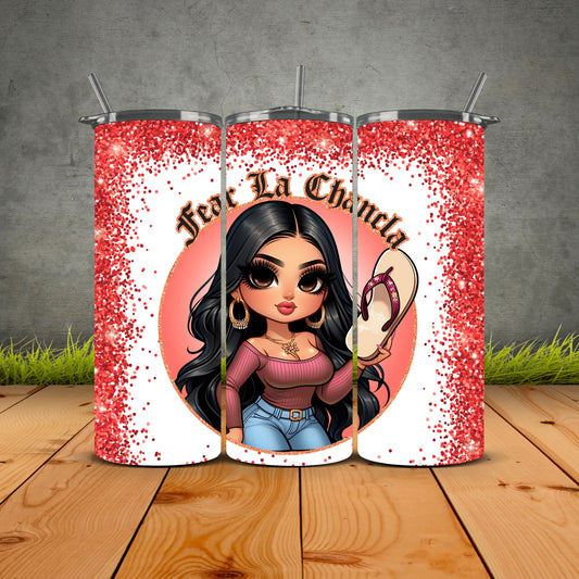 Fear the Chancla Tumbler
