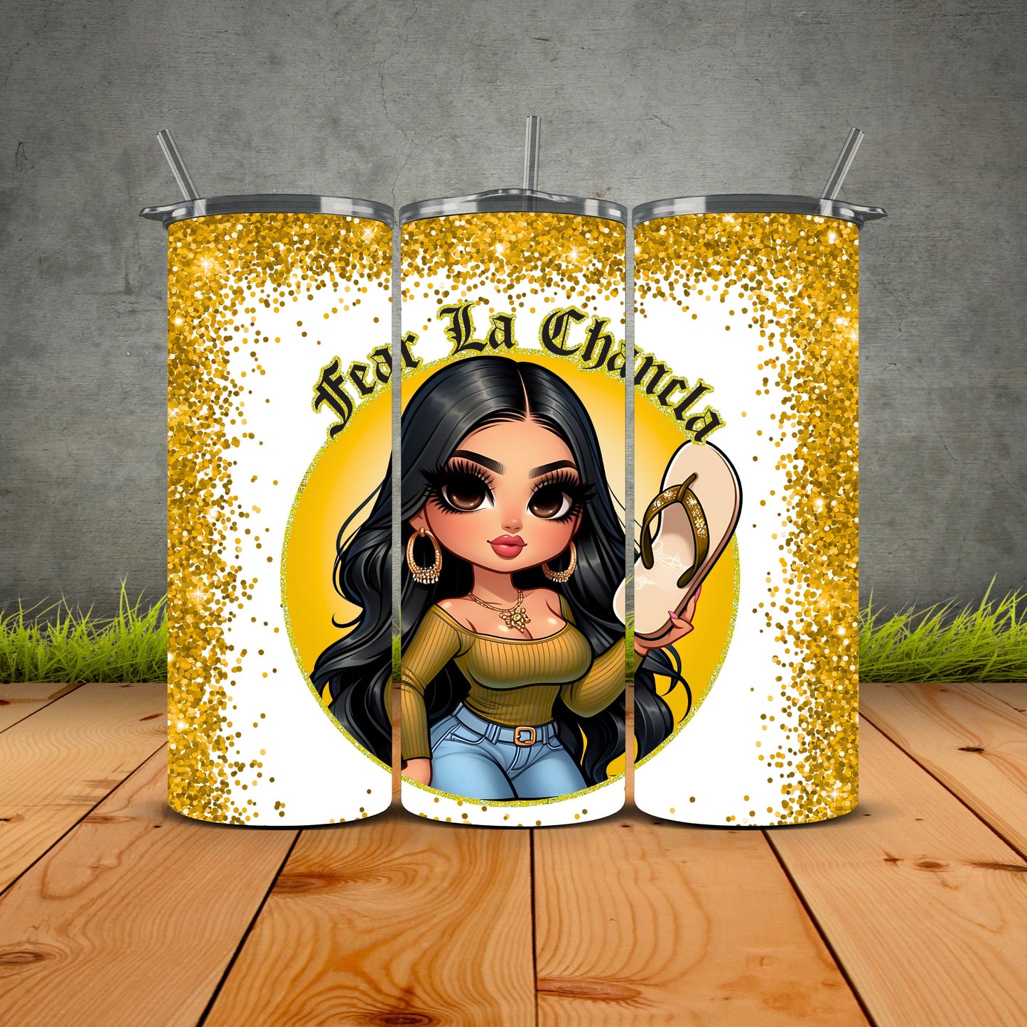 Fear the Chancla Tumbler