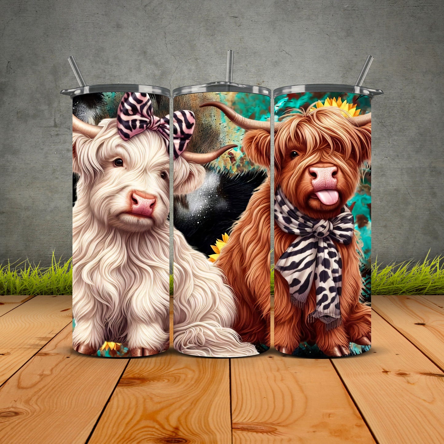 Highland Cows Tumbler