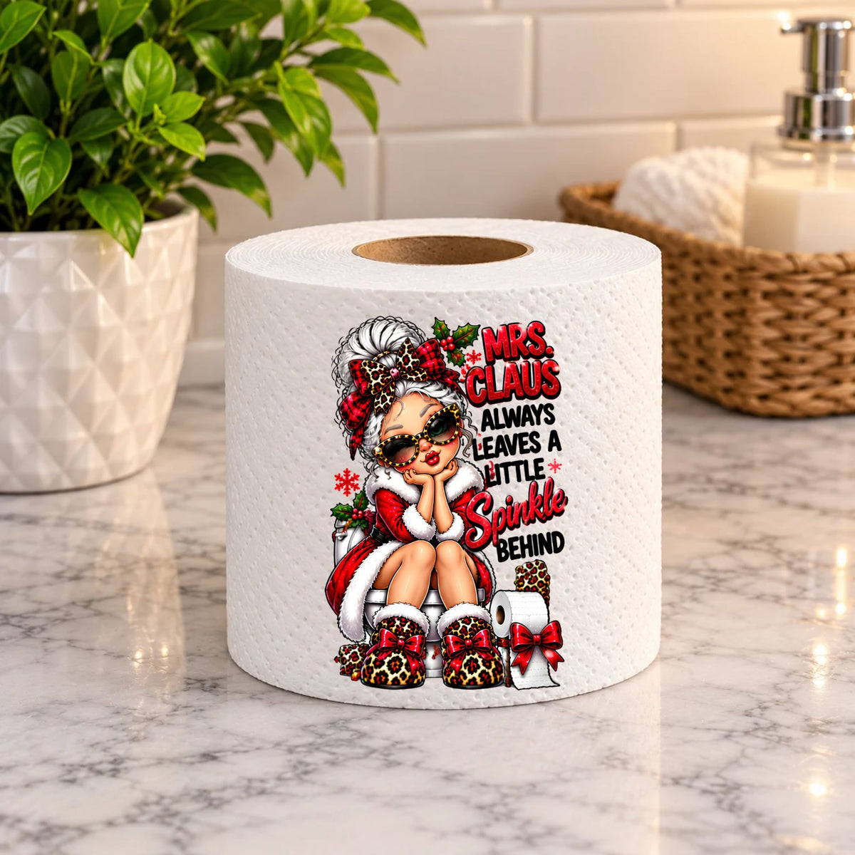 Mrs Clause Always Leaves A Sprinkle Behind