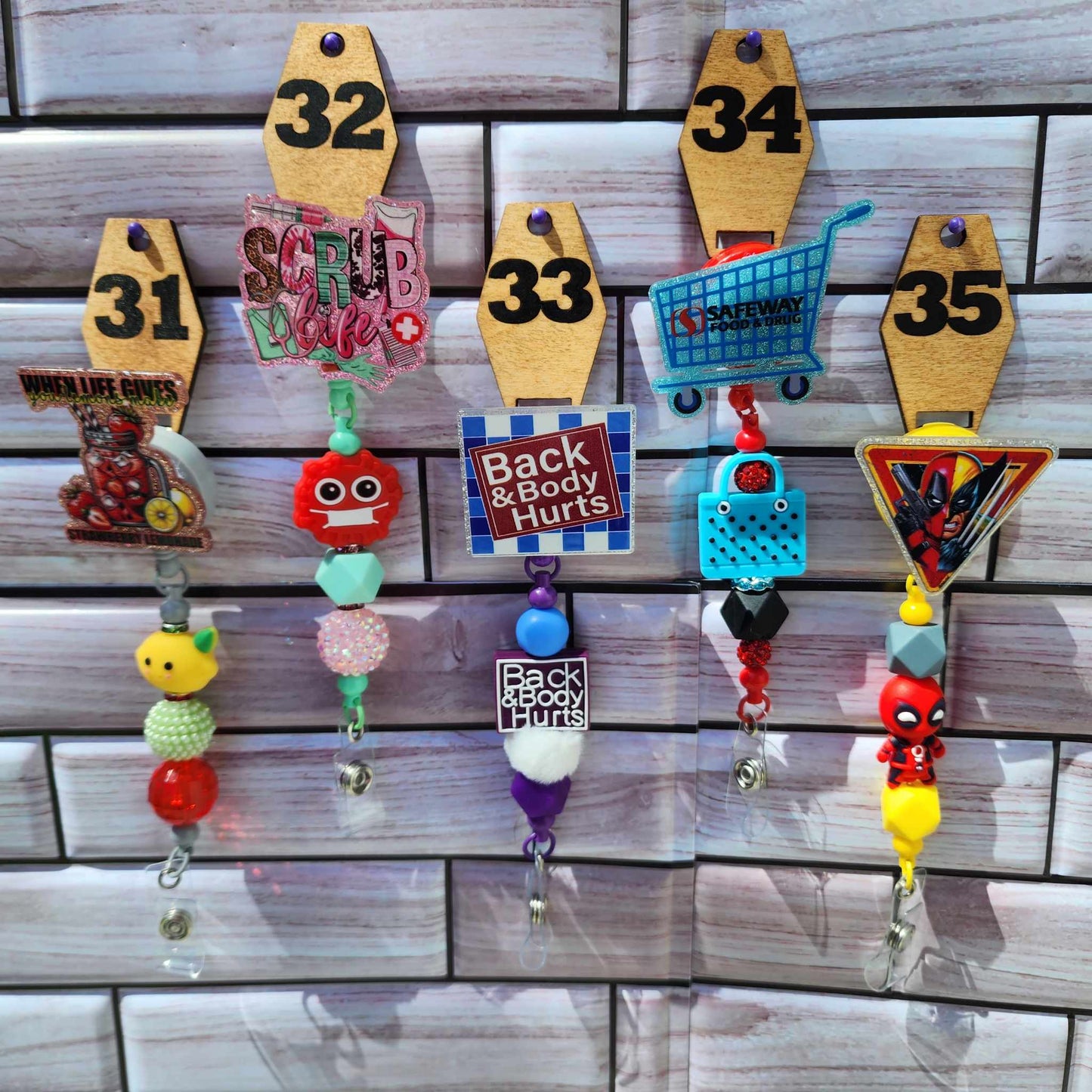 Cute And Adorable Badge Reels 2