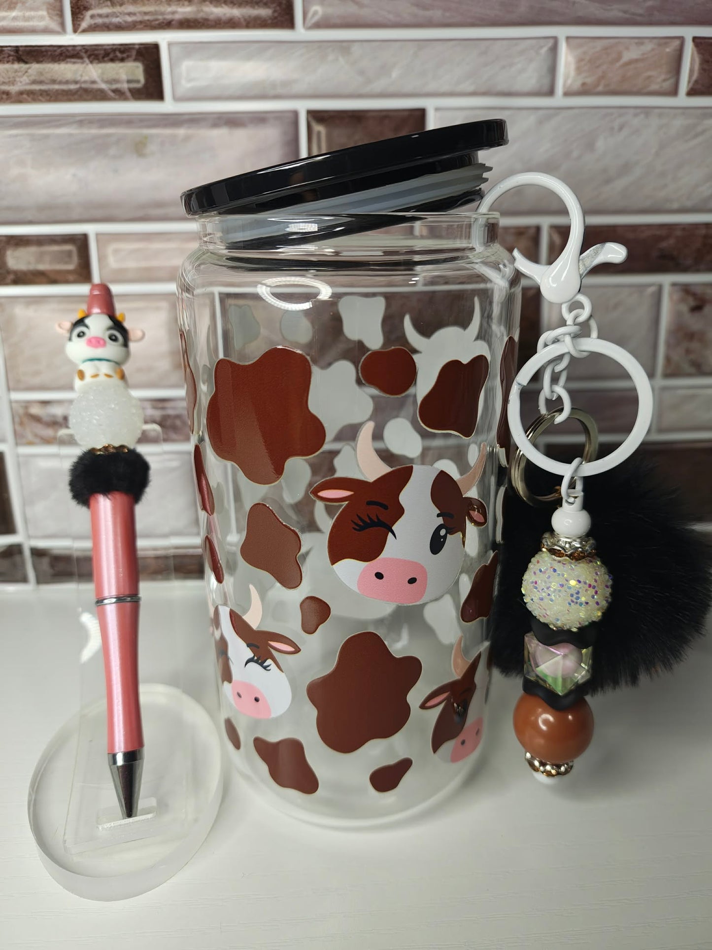 16oz Libby Cow Set