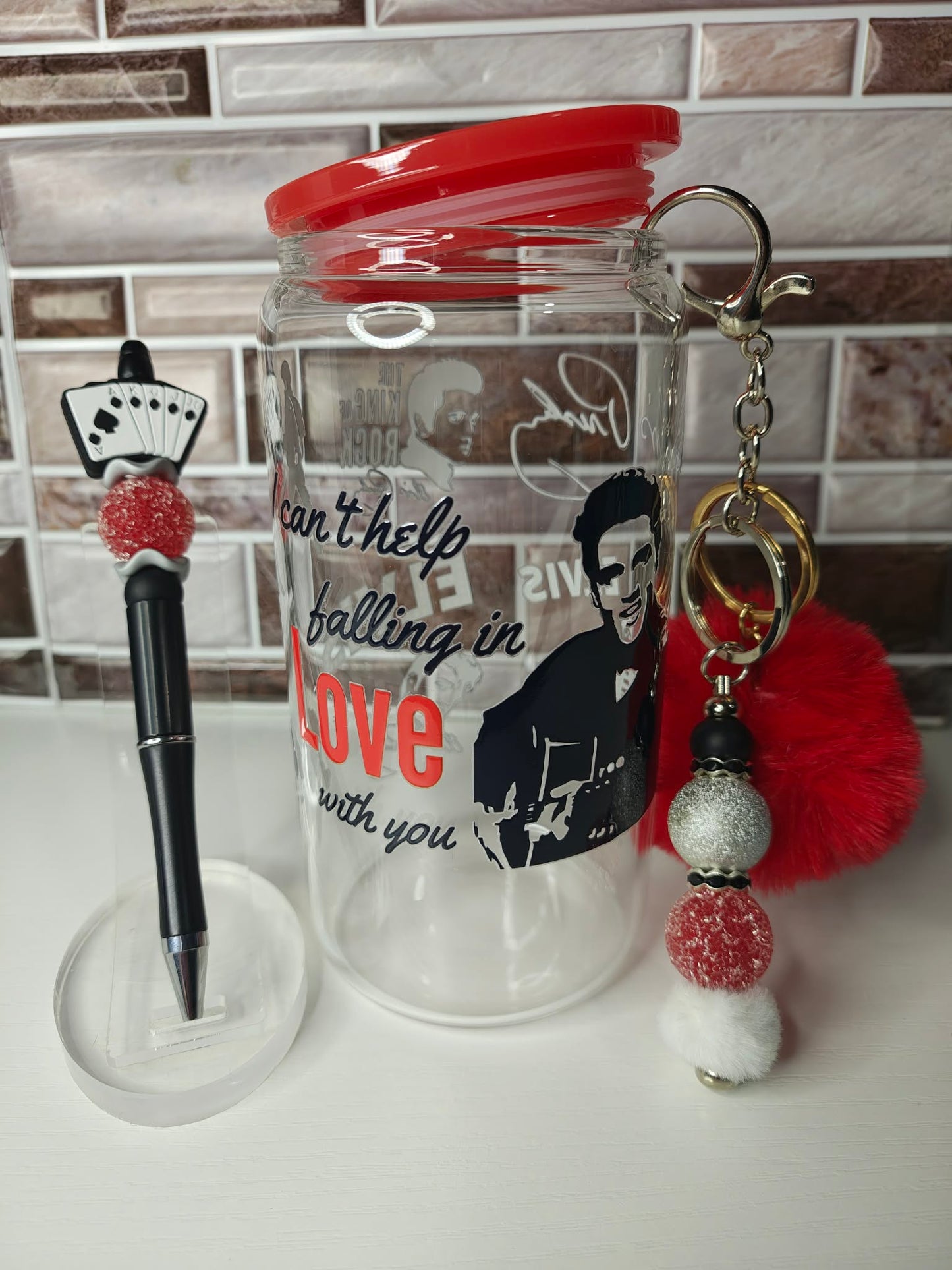 16oz Libby Elvis Set