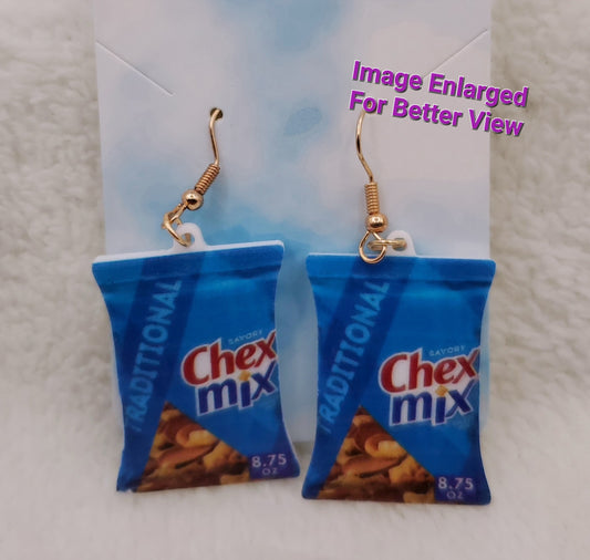 Chex Mix Traditional Earrings