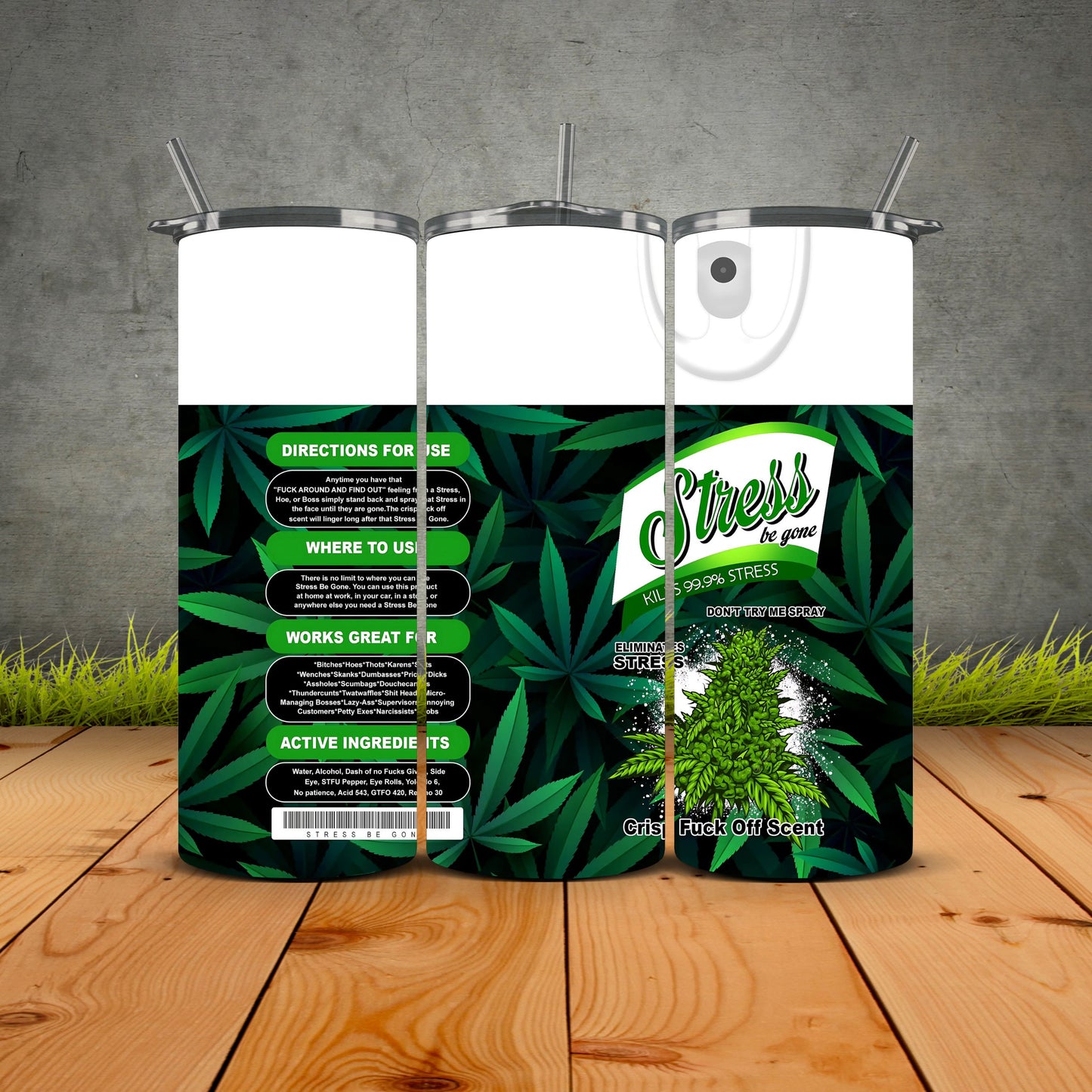 Stress Be Gone Herbal Buds Edition