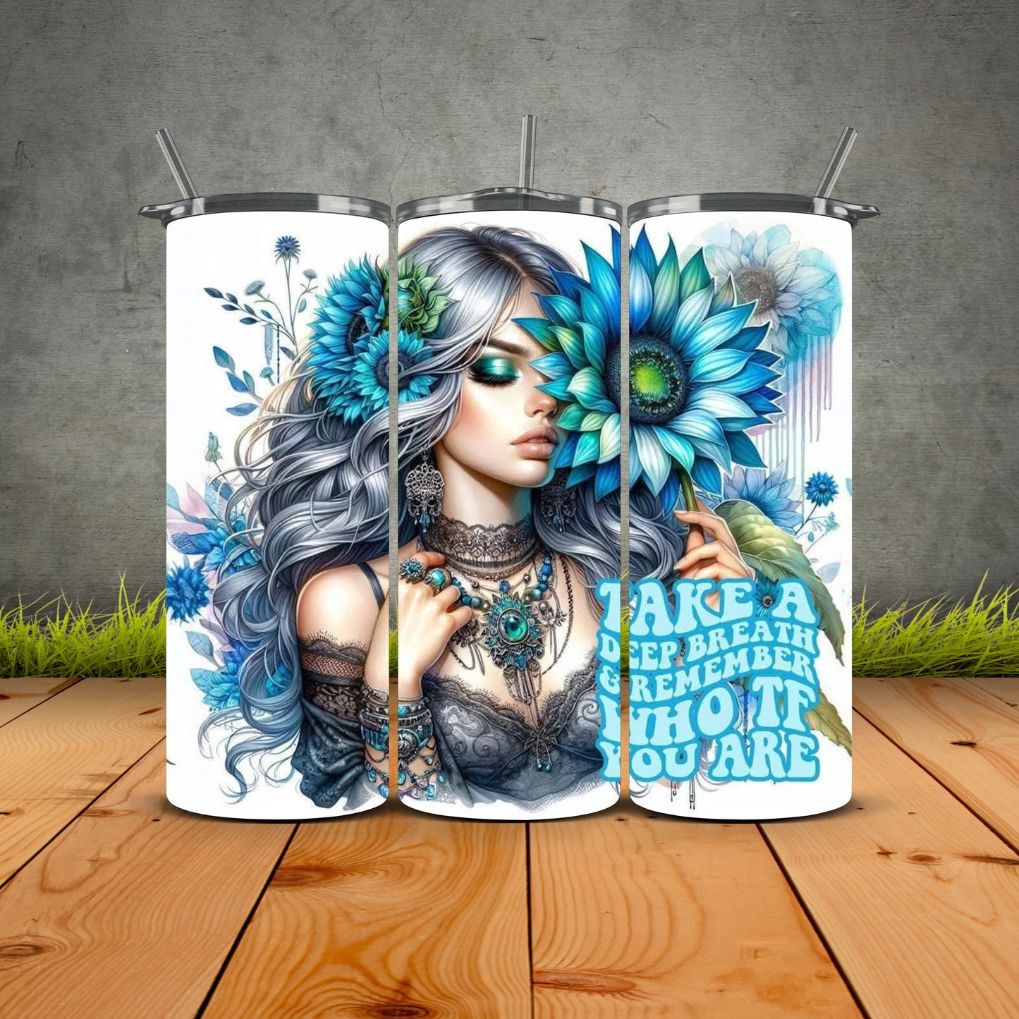 Take A Deep Breath Tumbler