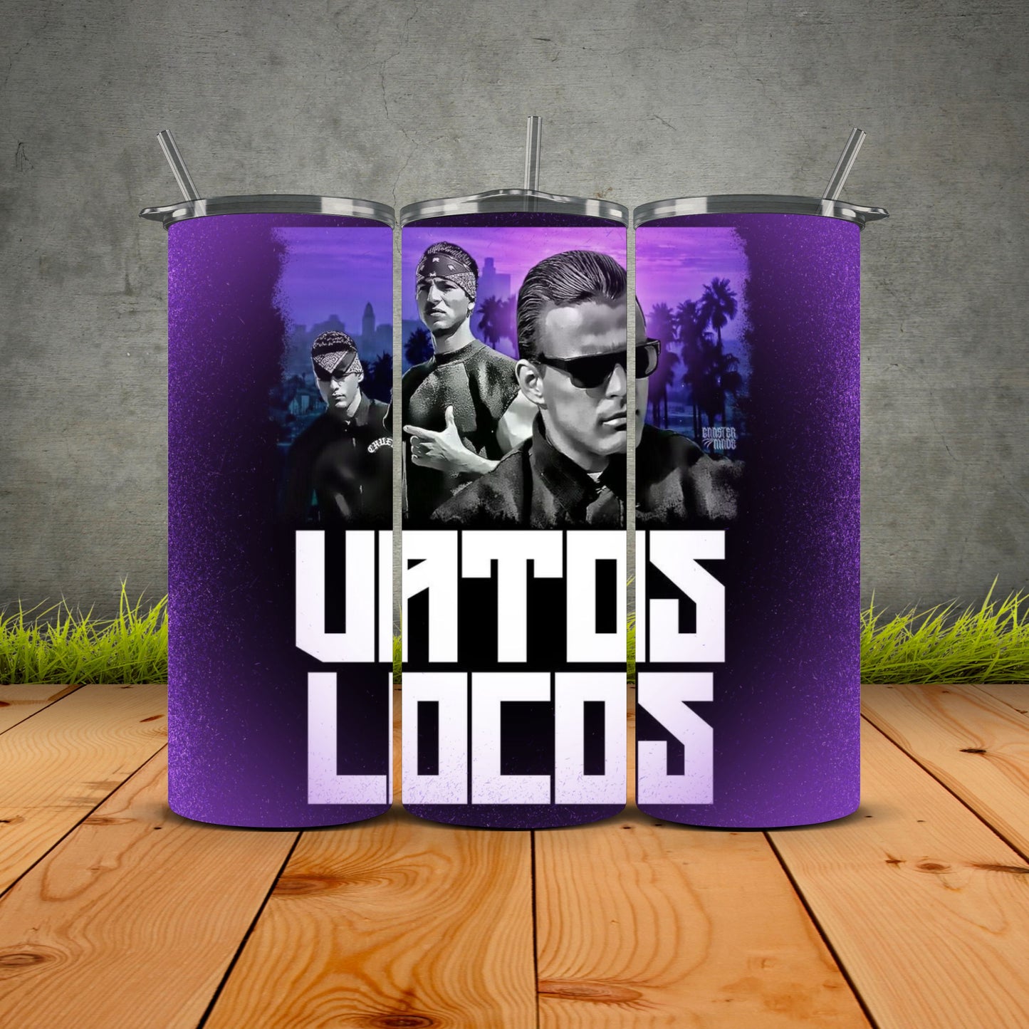 Vatos Locos Purple Edition Tumbler