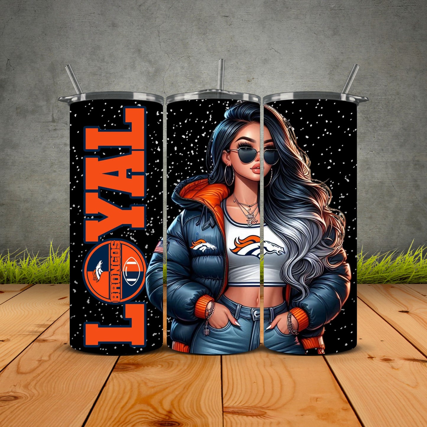 Chicana Puffy Jacket FB Loyal Tumblers