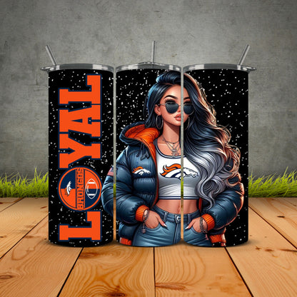 Chicana Puffy Jacket FB Loyal Tumblers