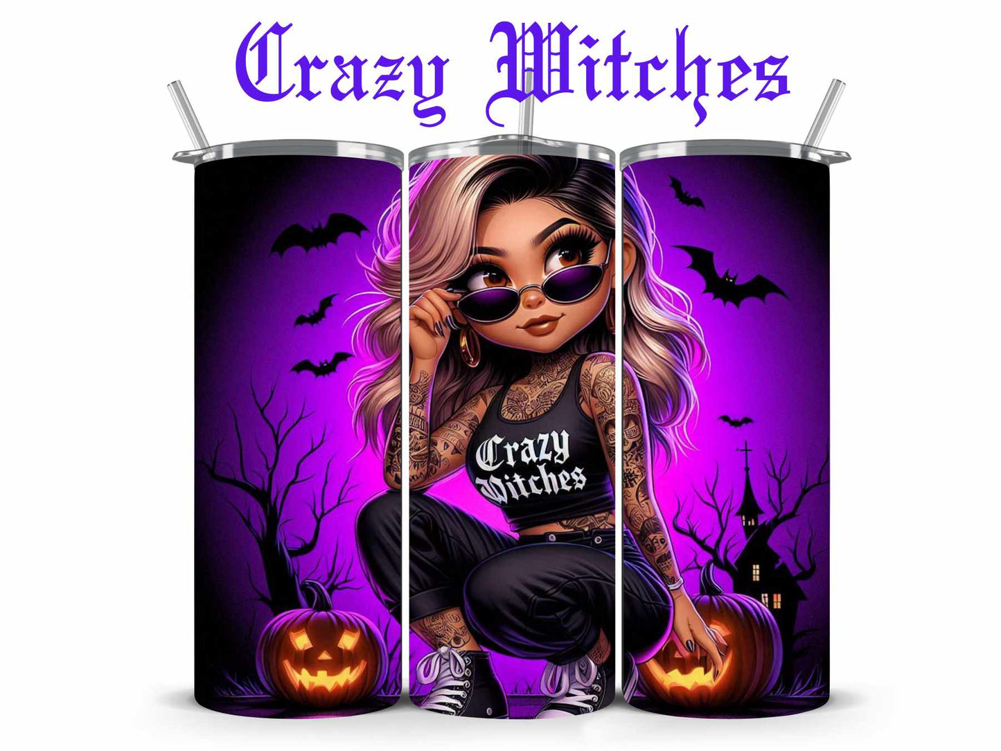 Chicana Halloween Edition Tumblers