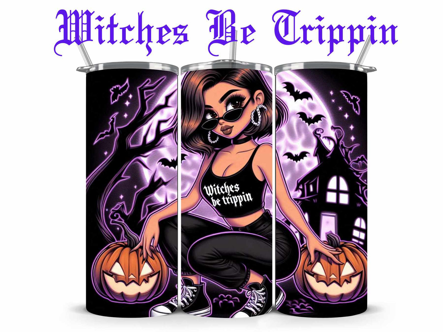 Chicana Halloween Edition Tumblers