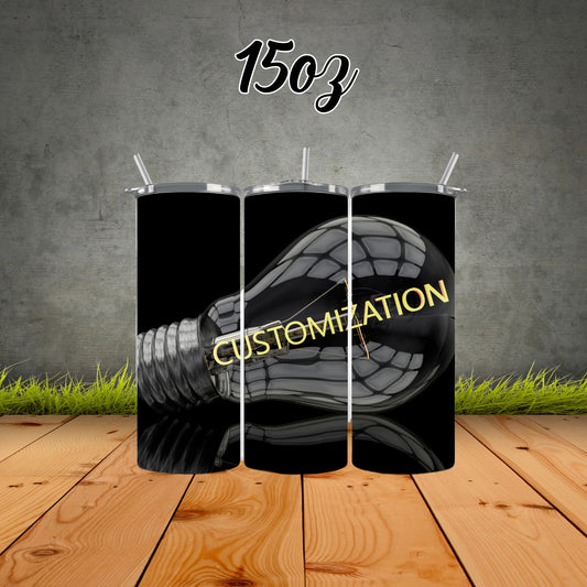 15oz customization tumbler