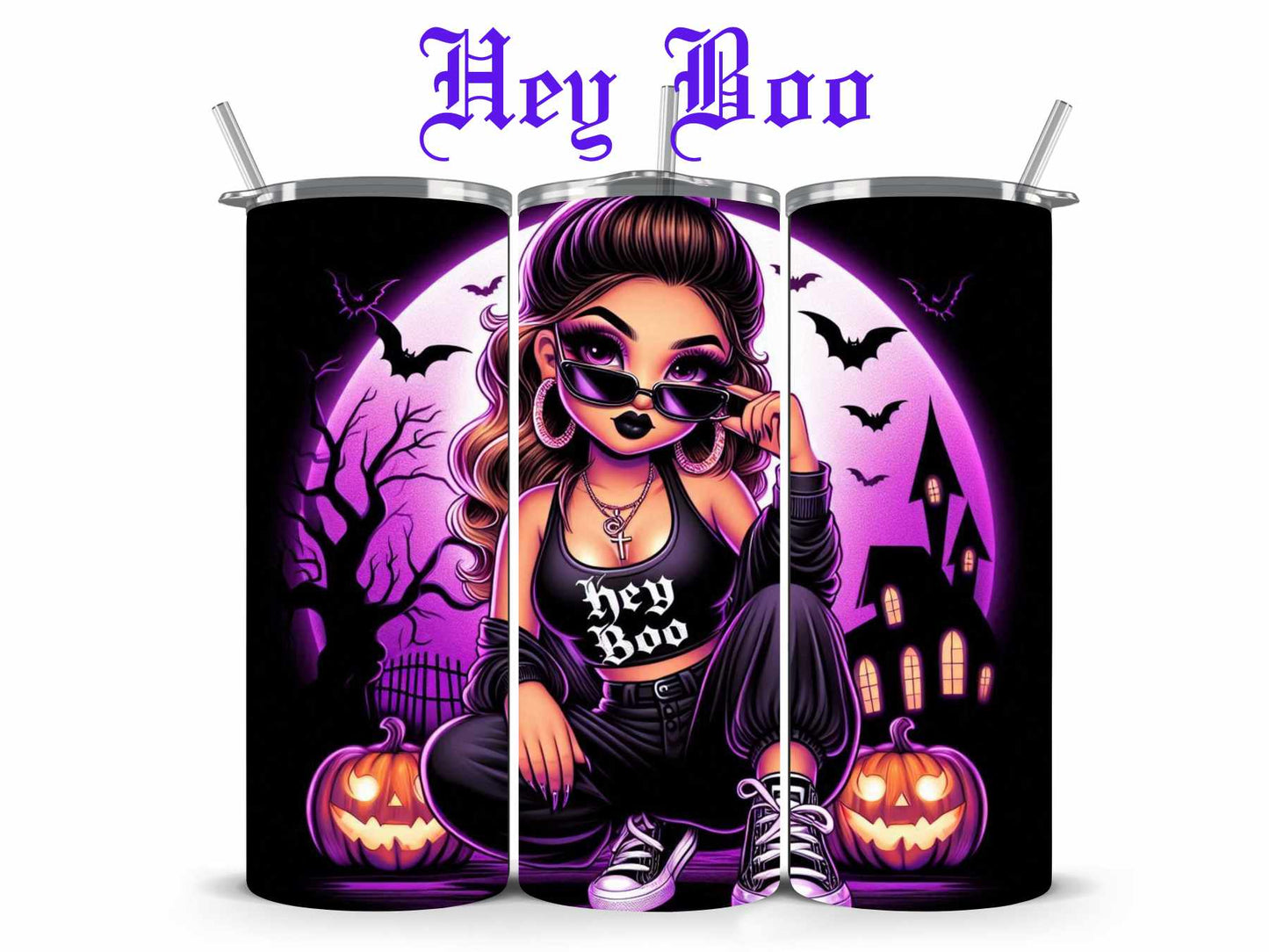 Chicana Halloween Edition Tumblers