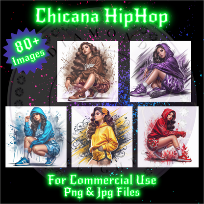 Chicano HipHop Digital Images (80+ images)