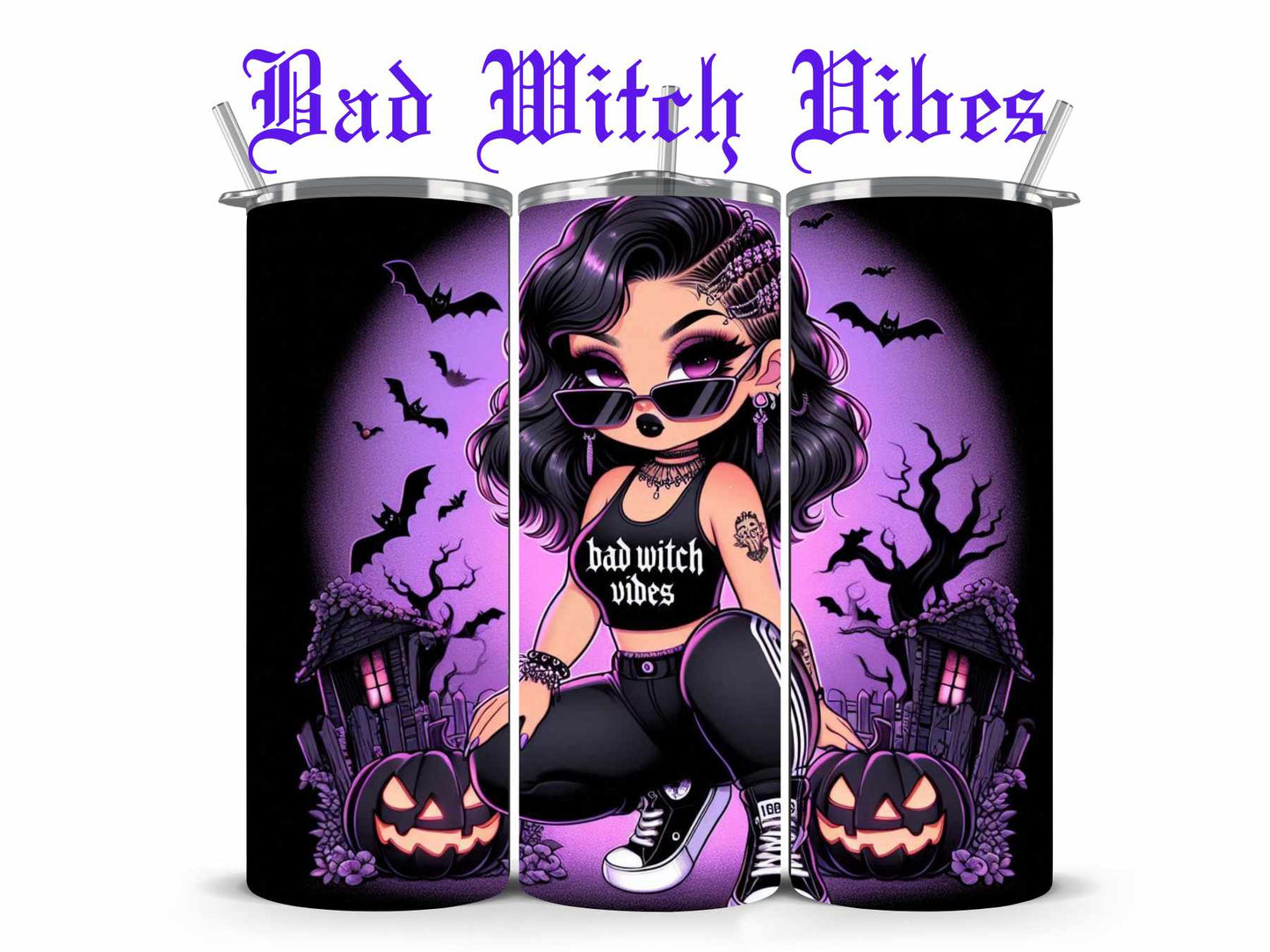 Chicana Halloween Edition Tumblers