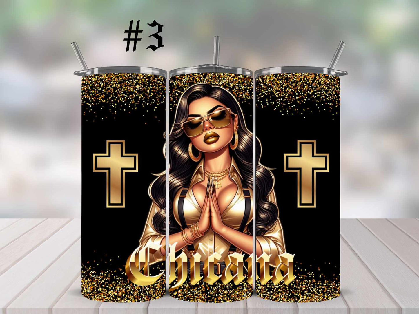 Chicana Golden Prayers