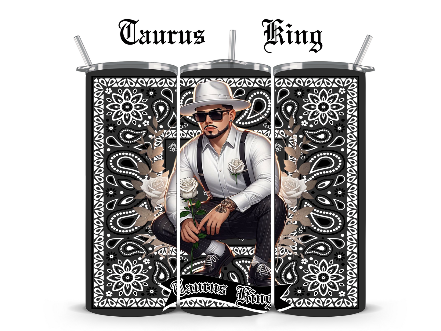 Zodiac Kings Chicano Style Tumblers