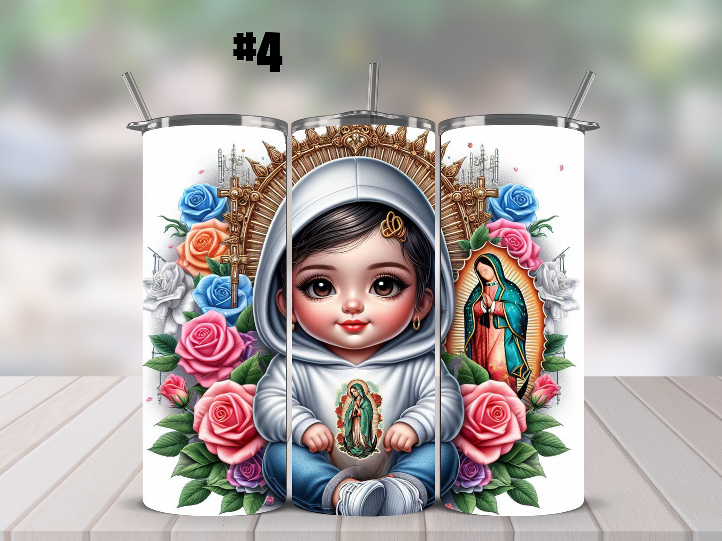 Ninos Con Virgen (Babies with Virgen)