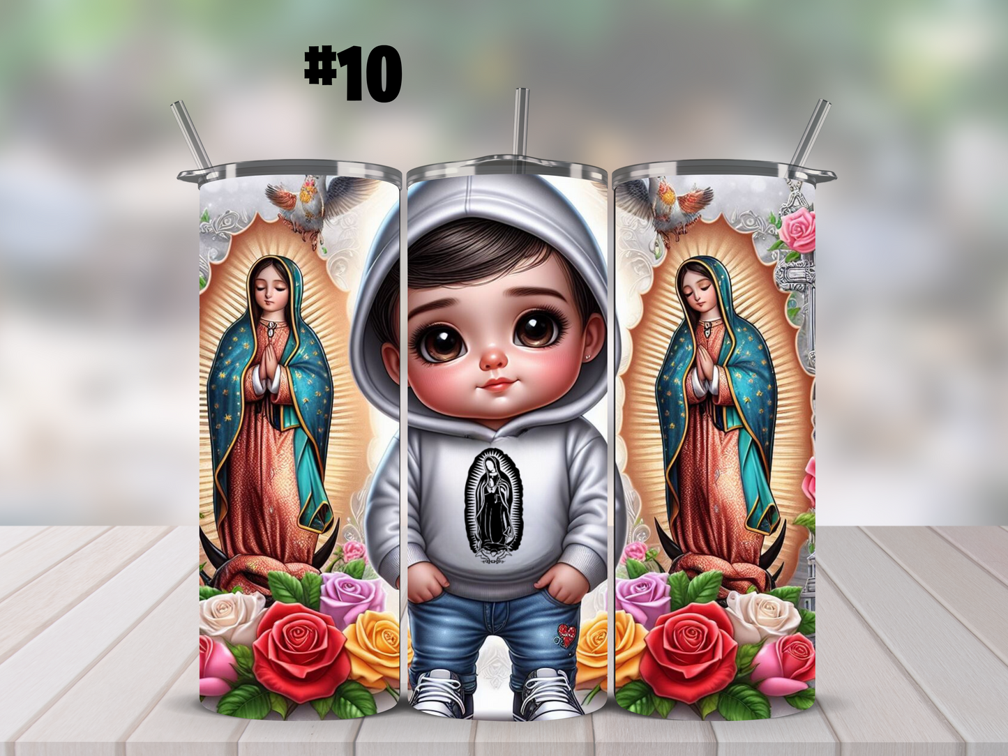 Ninos Con Virgen (Babies with Virgen)