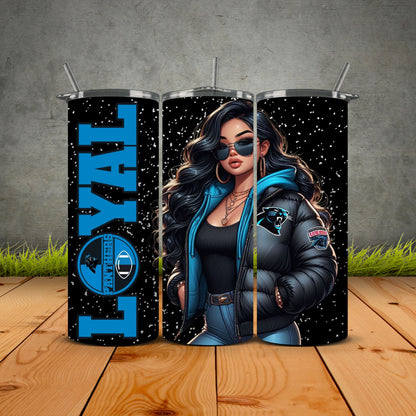 Chicana Puffy Jacket FB Loyal Tumblers