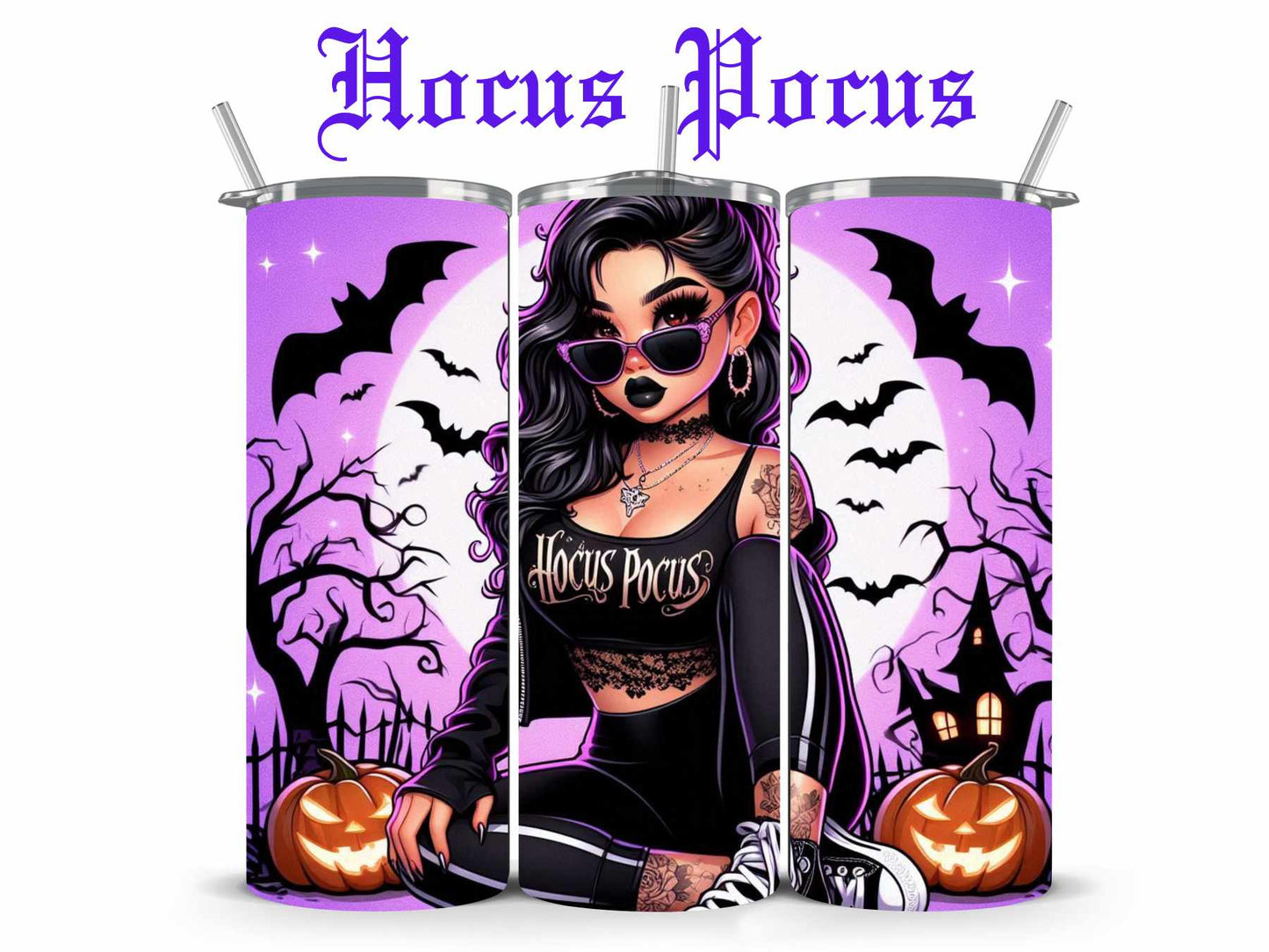 Chicana Halloween Edition Tumblers