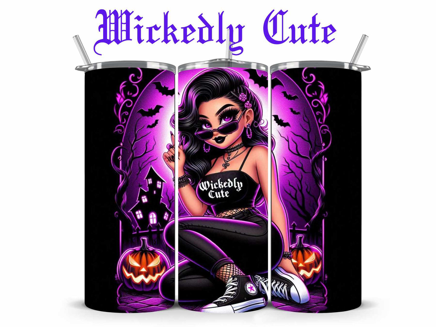 Chicana Halloween Edition Tumblers