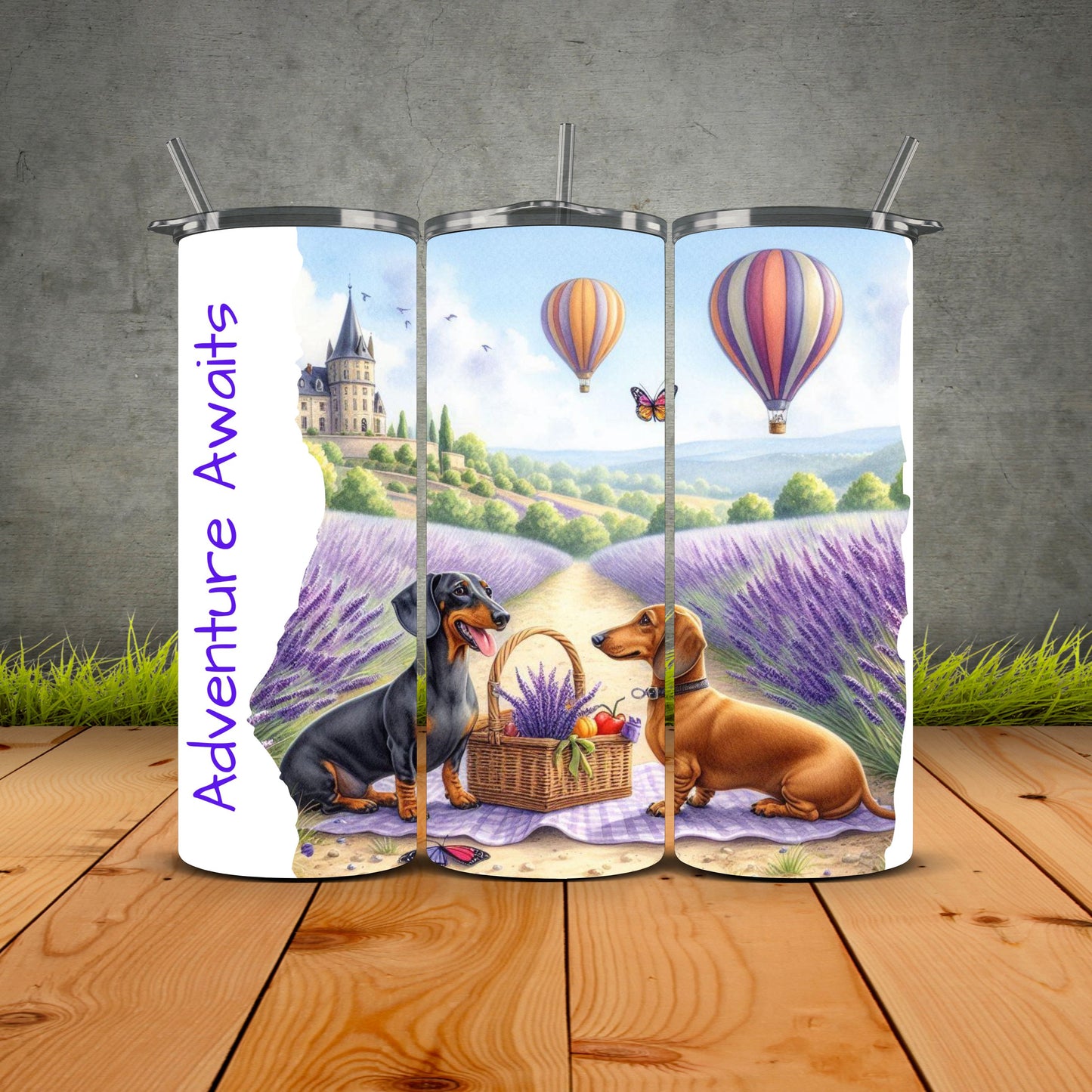 Adventure Awaits Tumbler