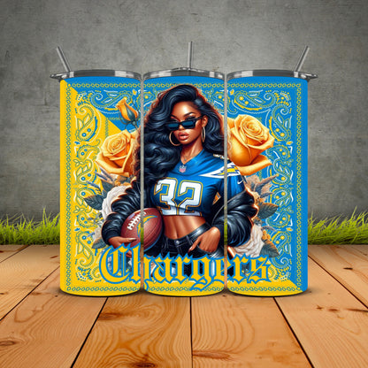 African Girls Football 1st Edition Tumblers