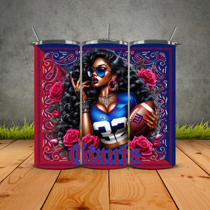 African Girls Football 1st Edition Tumblers