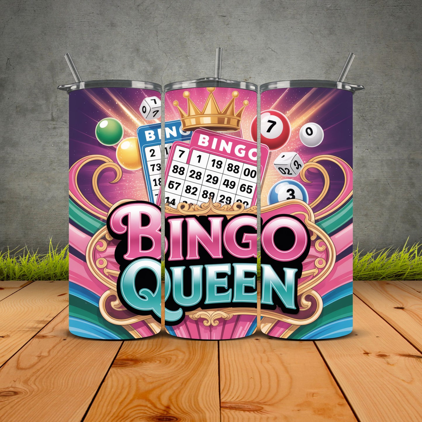 Bingo Queen Tumbler