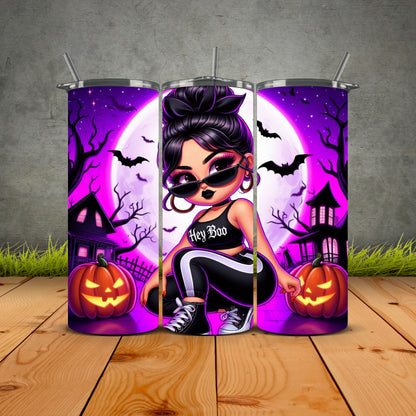 Chicana Halloween Edition Tumblers