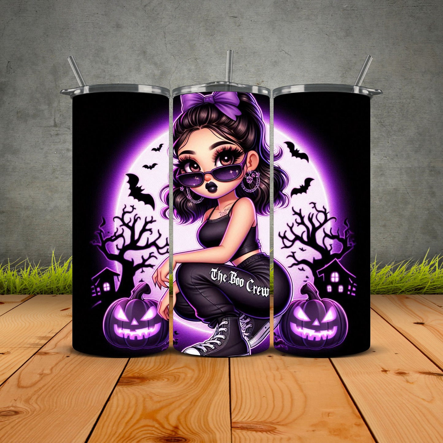Chicana Halloween Edition Tumblers