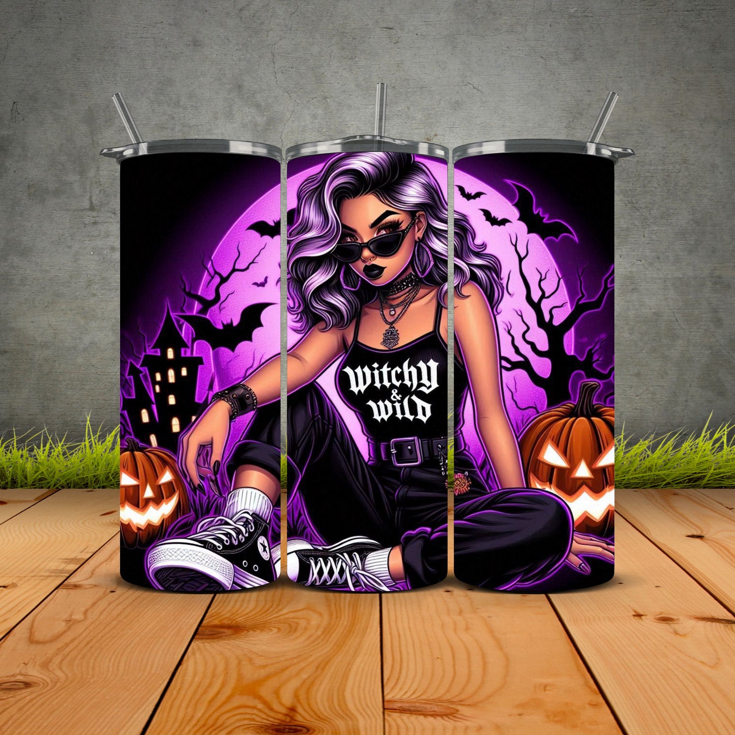Chicana Halloween Edition Tumblers