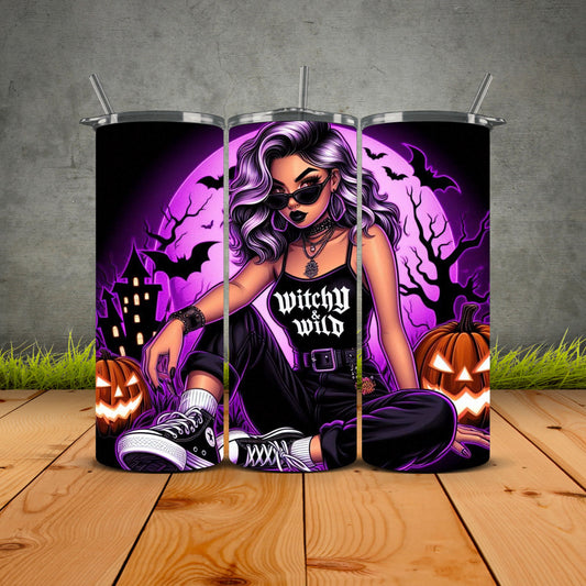 Chicana Halloween Edition Tumblers