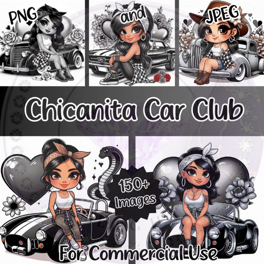 Chicanita Car Club Digital Images (150+ images)