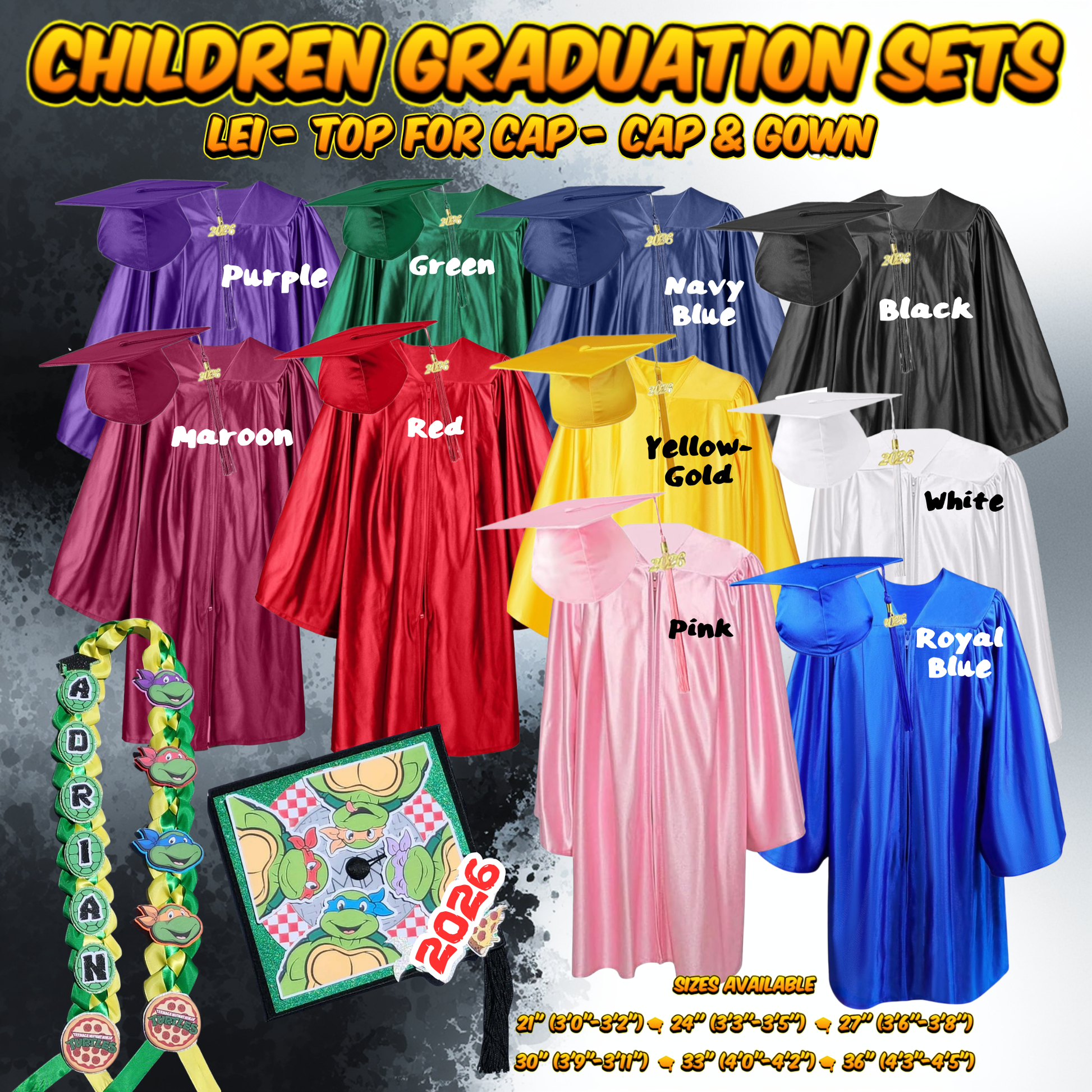 Childrens Graduation Sets