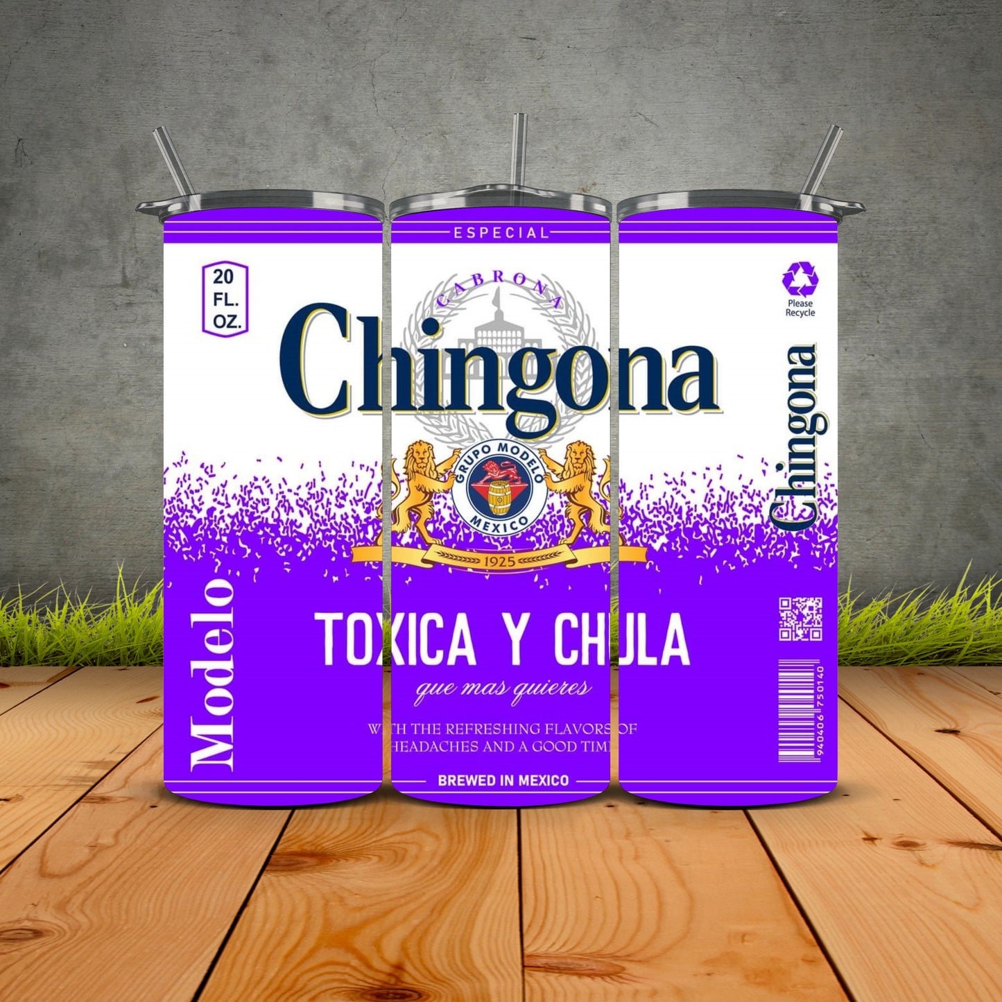 Chingona Vibes Only Modelo Inspired Purple