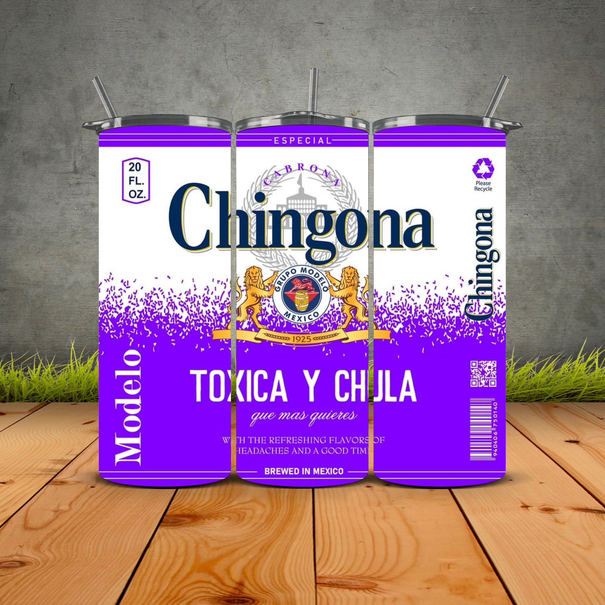 Chingona Vibes Only Modelo Inspired Purple
